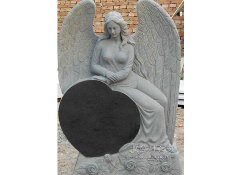 Гранитное надгробие индивидуальный дизайн гранитный надгробный камень ангела
